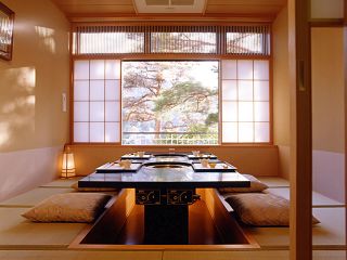 Private room at Ajisai Restaurant