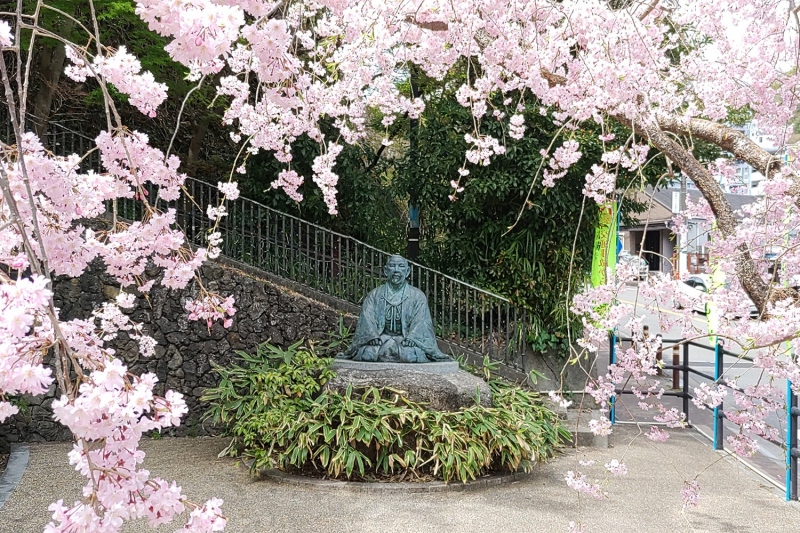 湯けむり広場　太閤像