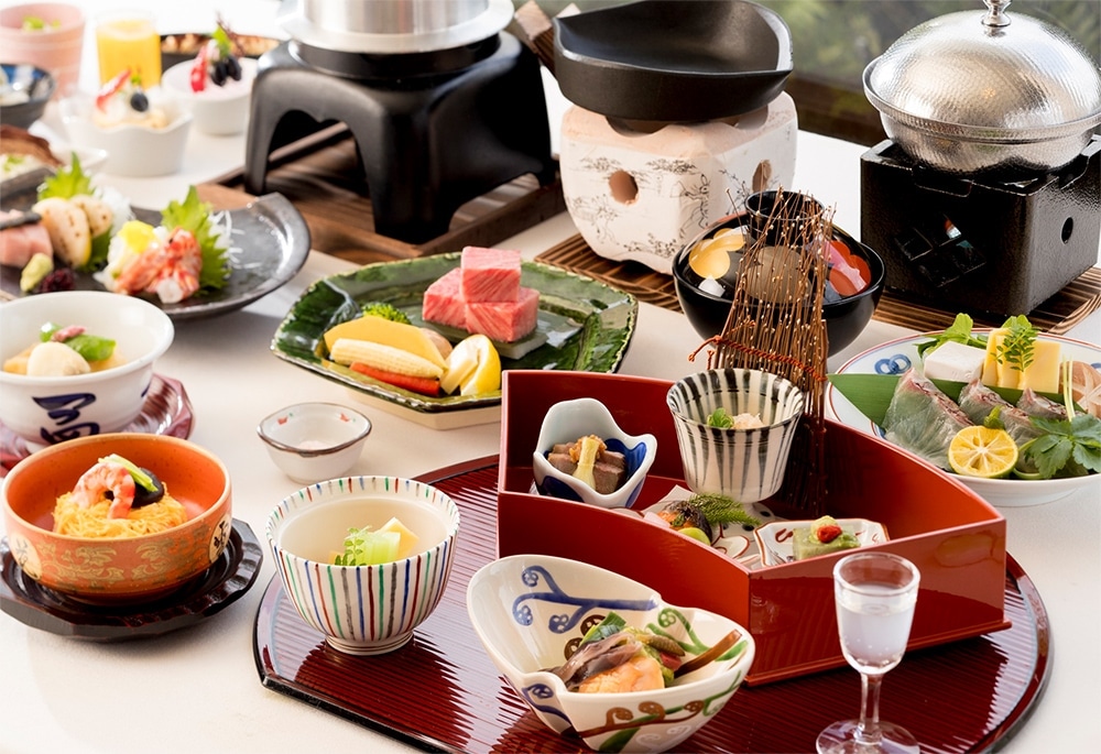 レストラン旬会席料理