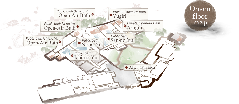 Onsen floor map