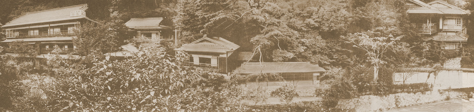 画像:昭和初期の兵衛旅館全景