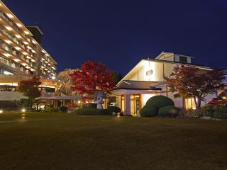 Garden,9th floor, night view, autumn