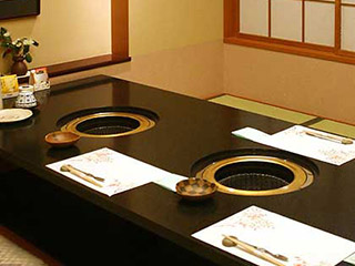 Private room at Ajisai Restaurant