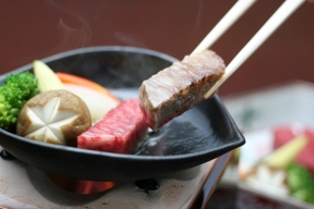 Kaiseki dinner with Kobe Beef Shabu-Shabu & Teppanyaki