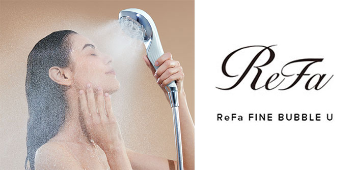 Refa それは、まるでスキンケア。水と泡の力だけで、素肌はもっと、すこやかに美しくなれる。 ReFa FINE BUBBLE U 詳細はこちら
